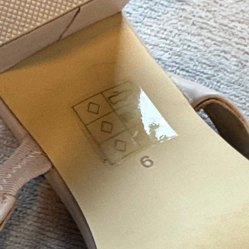 Birdy Grey Nude Block Heel Sandals - Picture 6 of 8